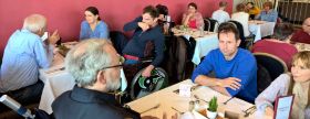 im Restaurant in Steinhude
