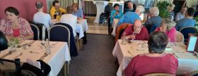 im Restaurant in Steinhude